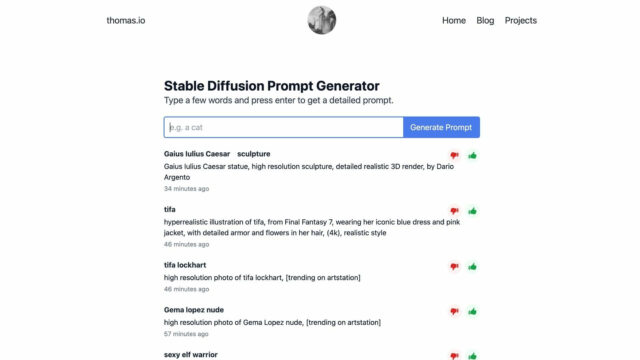 Stable Diffusion Prompt Generator