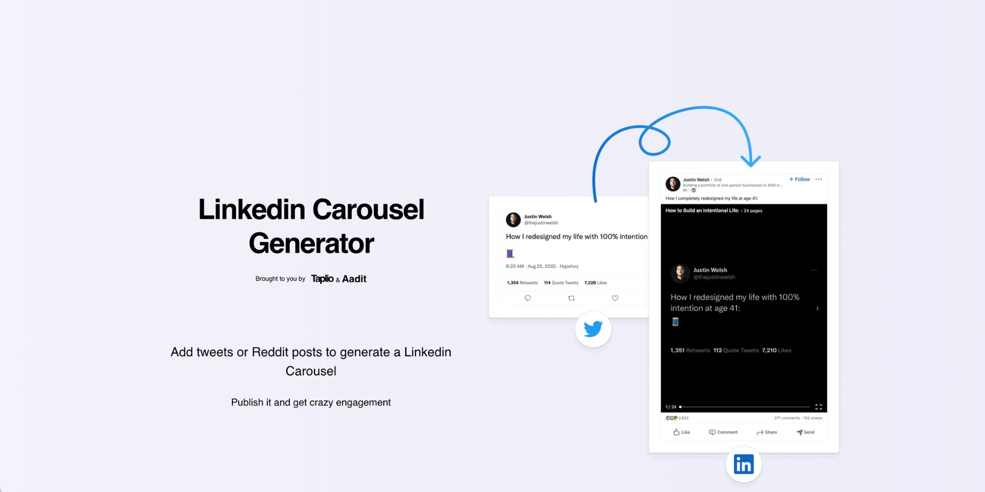LinkedIn Carousel Generator